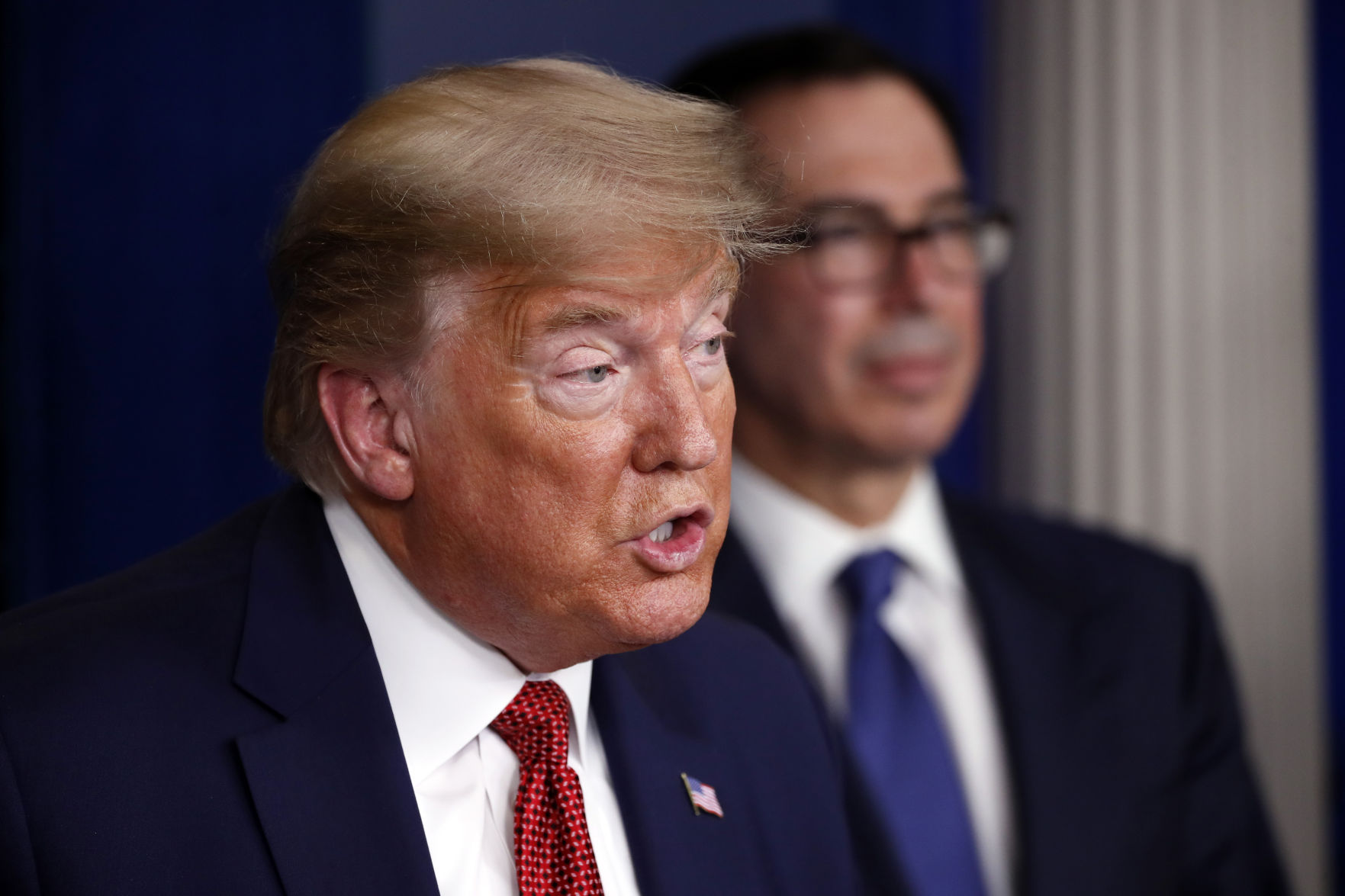 Virus Outbreak Trump